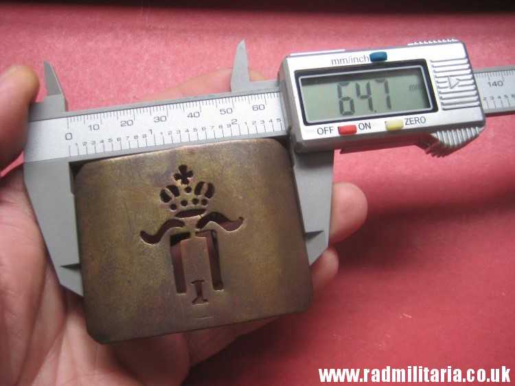 & WW1 unknown Imperial Russia small BELT BUCKLE in good used condition - rare. - Image 14