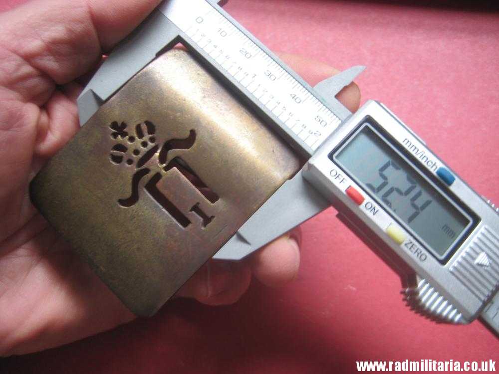 & WW1 unknown Imperial Russia small BELT BUCKLE in good used condition - rare. - Image 13