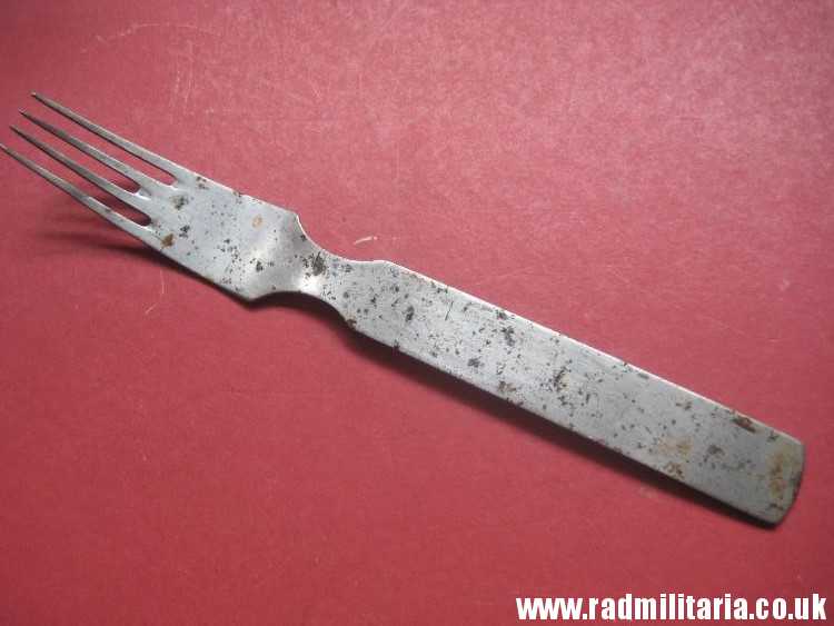 & WW2 original German FORK with Eagle marked: GAG 41 stainless steel - 3RD REICH CUTLERY. - Image 23