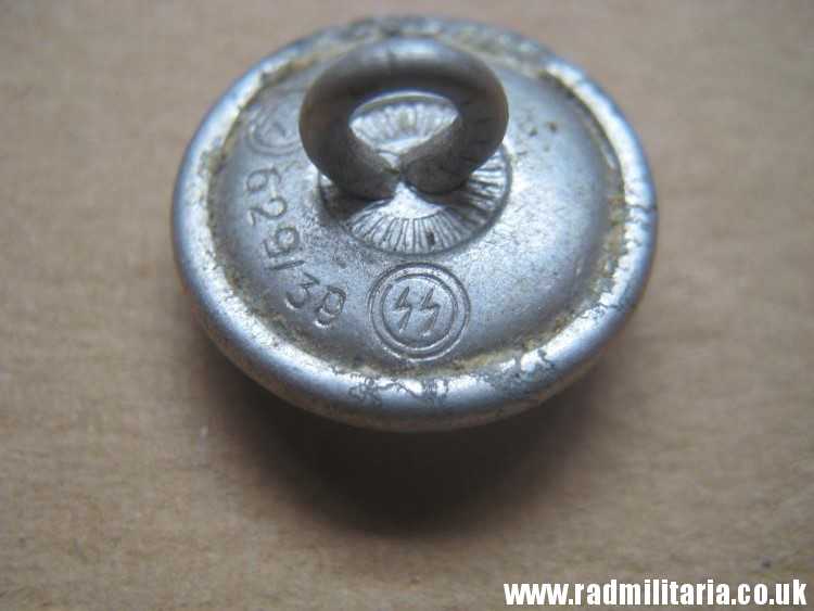 & WW2 German WAFFEN SS Tunic BUTTON - RZM 629/39 SS, very RARE !! - Image 6