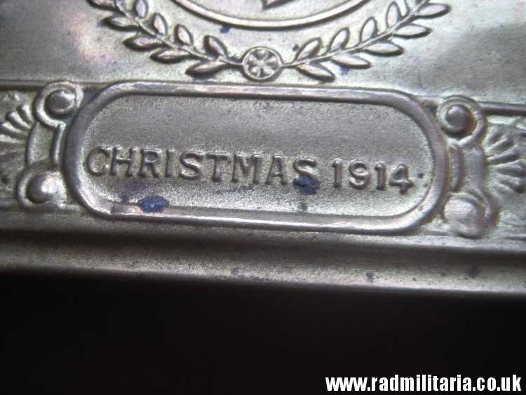 & WW1 Original Brass Princess Mary Christmas 1914 Gift Cigarette Box Case. - Image 4