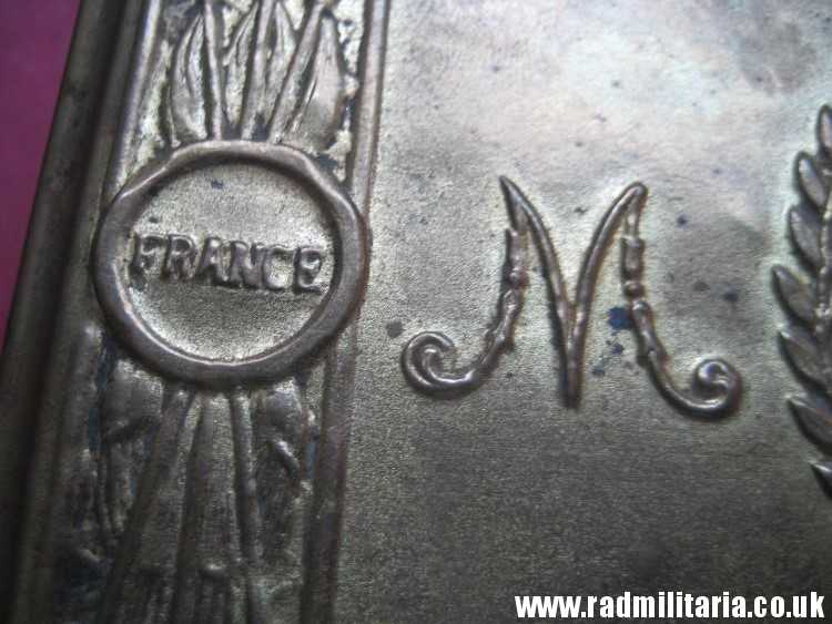 & WW1 Original Brass Princess Mary Christmas 1914 Gift Cigarette Box Case. - Image 17