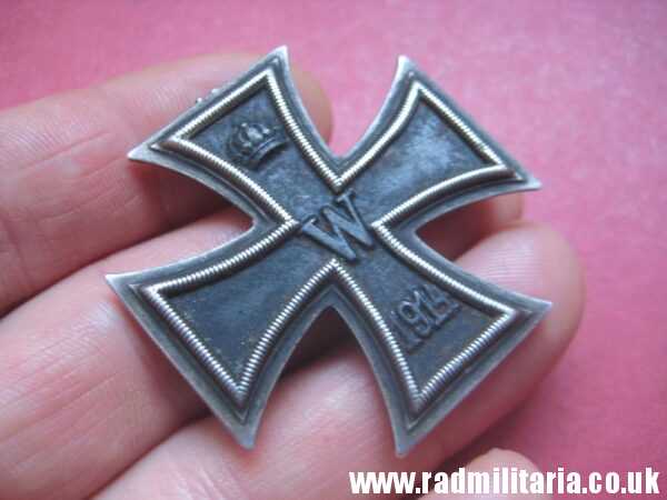 & original WW1 German IRON CROSS 2nd class - damaged. - Image 5
