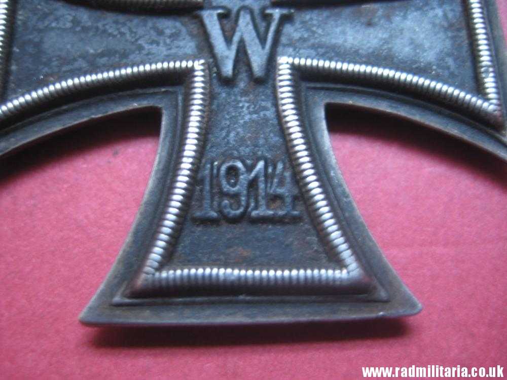 & original WW1 German IRON CROSS 2nd class - damaged. - Image 6