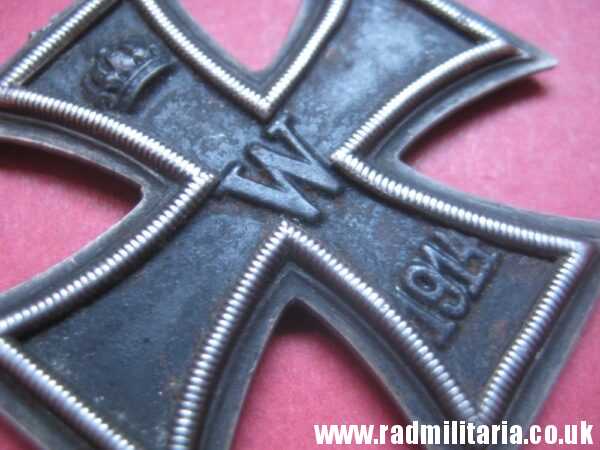 & original WW1 German IRON CROSS 2nd class - damaged. - Image 8