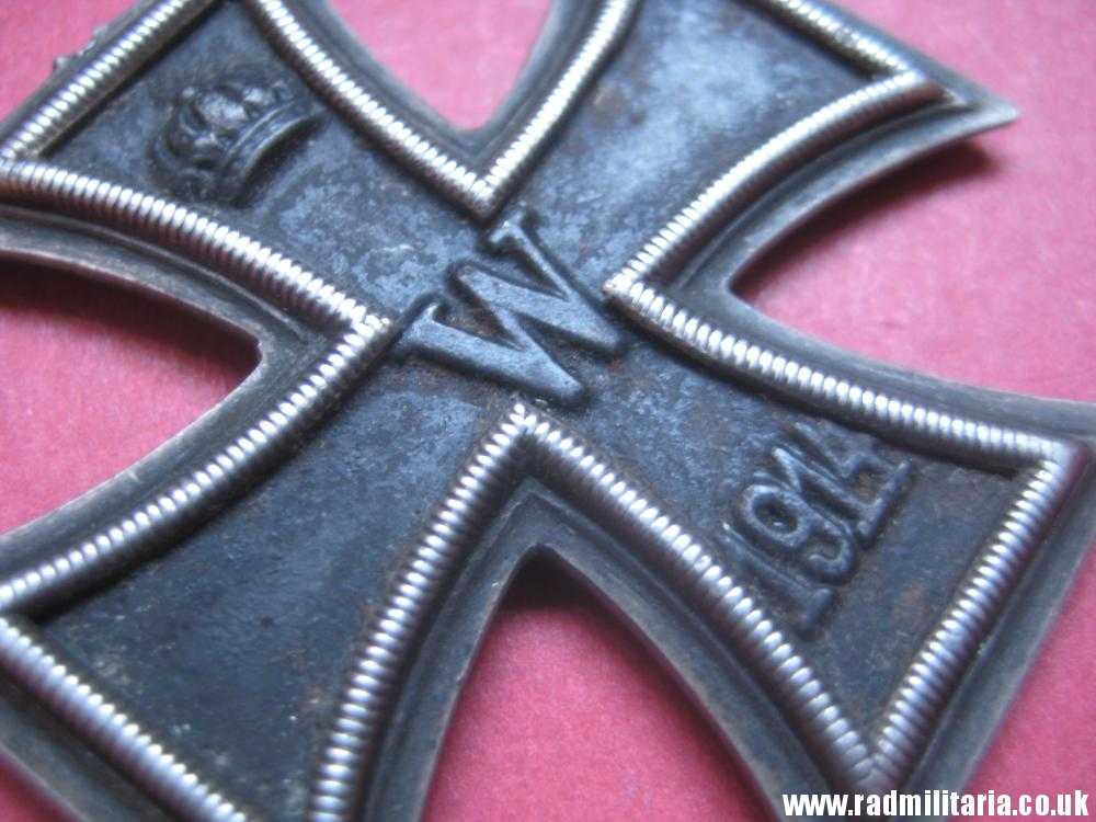 & original WW1 German IRON CROSS 2nd class - damaged. - Image 8