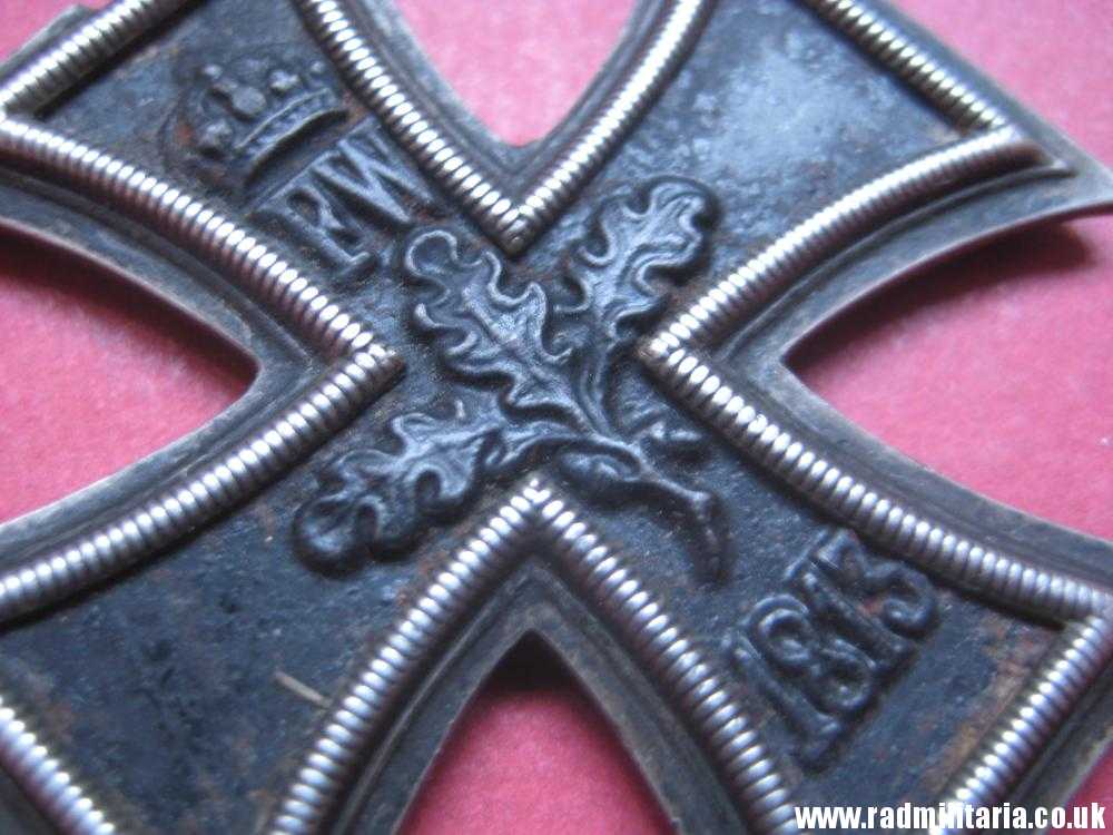 & original WW1 German IRON CROSS 2nd class - damaged. - Image 9