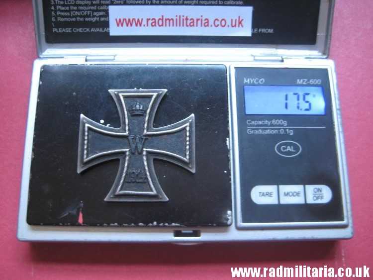 & original WW1 German IRON CROSS 2nd class - damaged. - Image 14