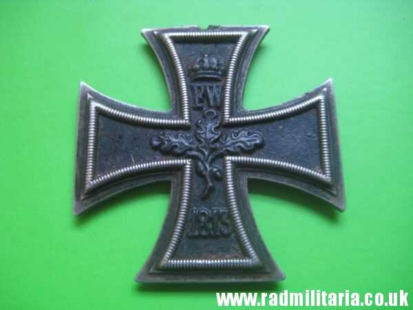 & original WW1 German IRON CROSS 2nd class - damaged. - Image 18