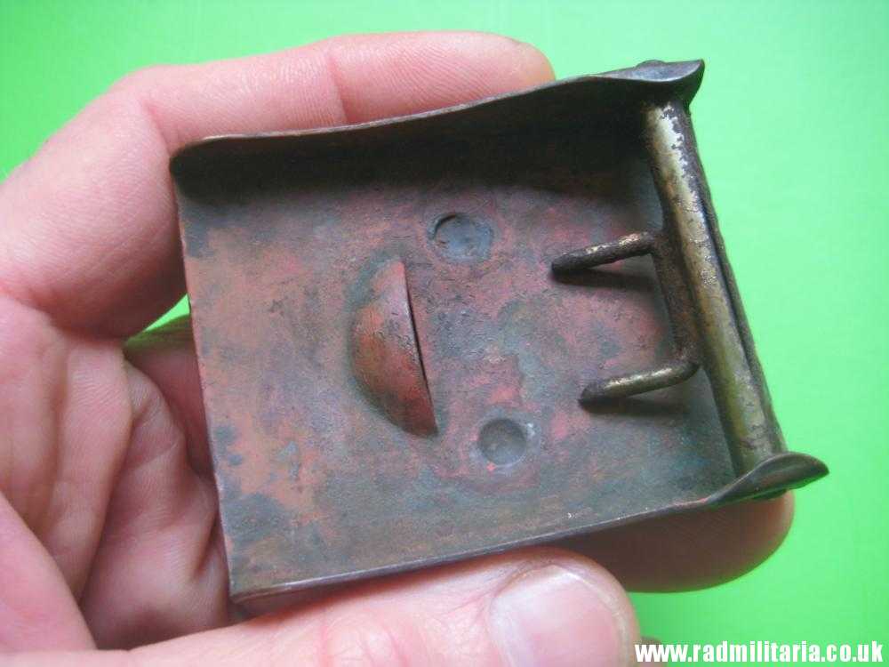 & WW1 original German BELT BUCKLE made of brass. 100% genuine !! - Image 7