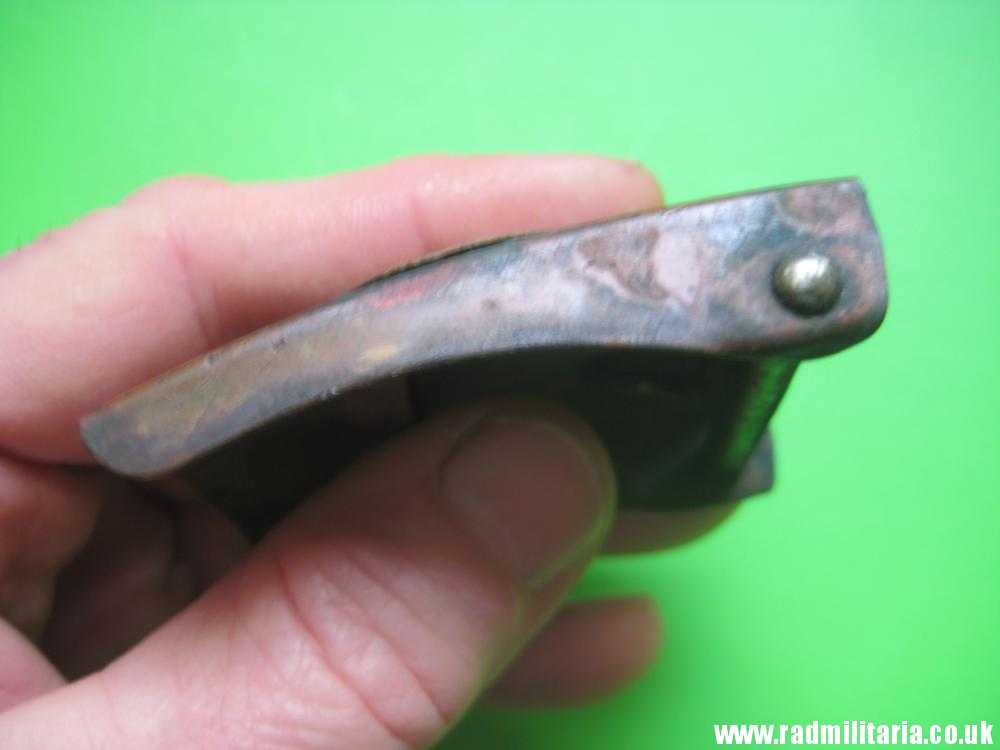 & WW1 original German BELT BUCKLE made of brass. 100% genuine !! - Image 8