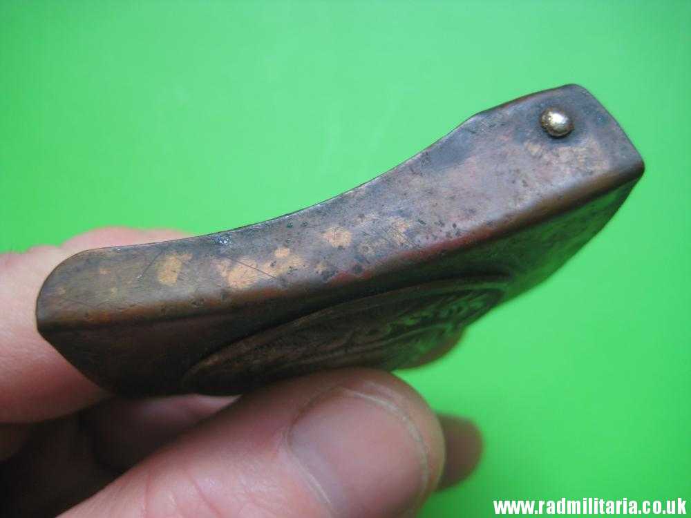 & WW1 original German BELT BUCKLE made of brass. 100% genuine !! - Image 9