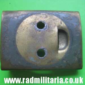 & WW1 original German BELT BUCKLE pattern 1895 made of brass with lost nickel center.