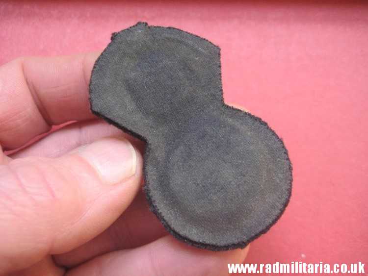 & WW2? unknown British PATCH cap badge? with King's Crown. Good condition. - Image 5