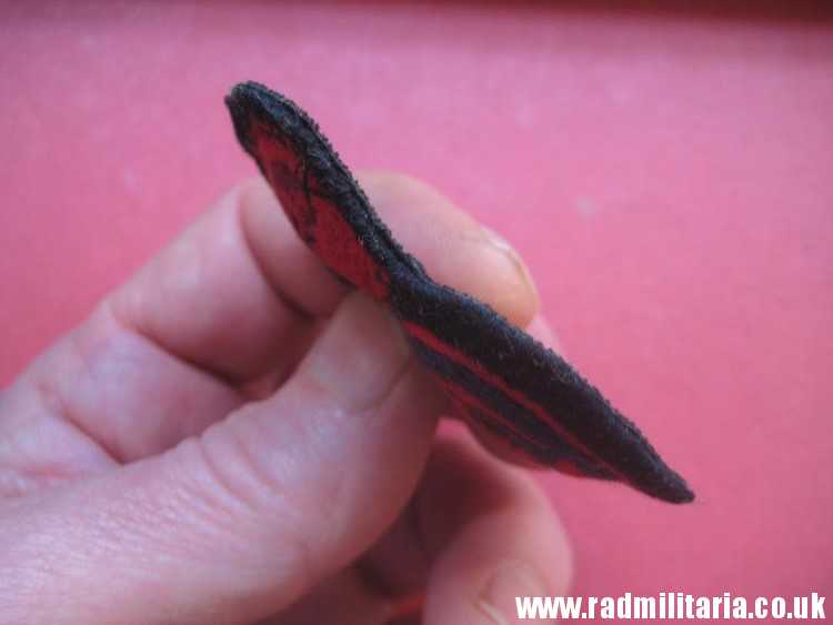 & WW2? unknown British PATCH cap badge? with King's Crown. Good condition. - Image 10