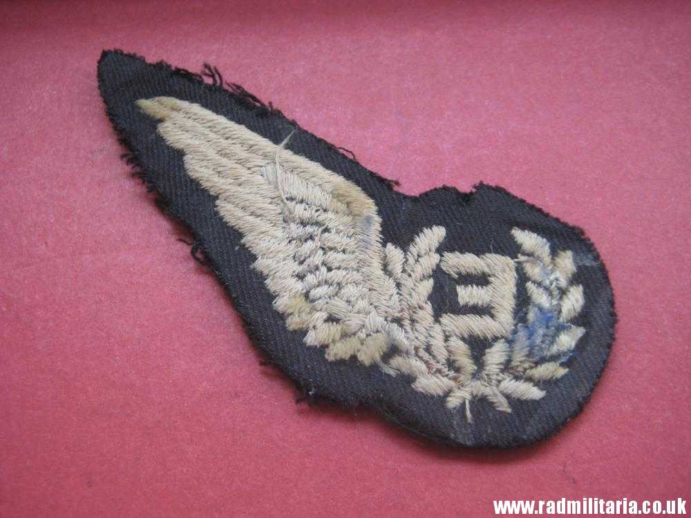 & Royal Air Force RAF PATCHE - Flight Engineer brevet, original. - Image 4