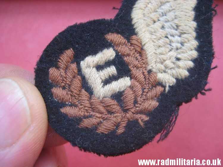 & Royal Air Force RAF PATCHE - Flight Engineer brevet, original. - Image 6