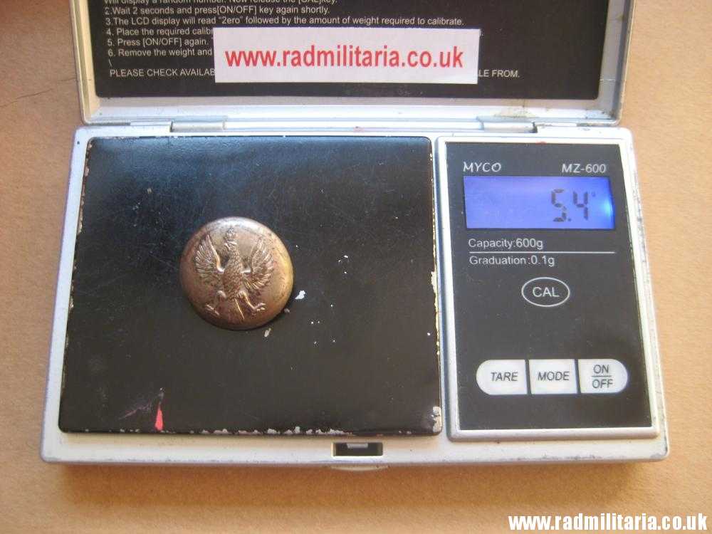 & WW1 Polish MILITARY BUTTON with eagle: I Korpus Polski w Rosji - maker: Kopiejkin Pietrograd Russia, very rare !! - Image 14