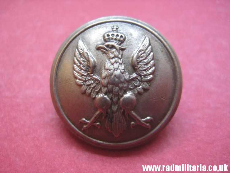 & original POLISH MILITARY BUTTON pattern 1927 in good condition, maker: BRON. GRABSKI LODZ - Image 2