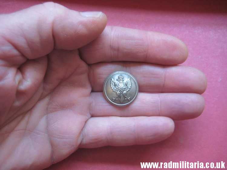 & original POLISH MILITARY BUTTON pattern 1927 in good condition, maker: BRON. GRABSKI LODZ - Image 13