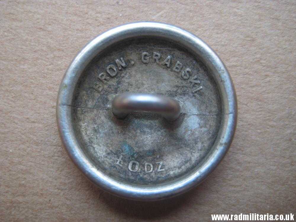 & original POLISH MILITARY BUTTON pattern 1927 in good condition, maker: BRON. GRABSKI LODZ - Image 17