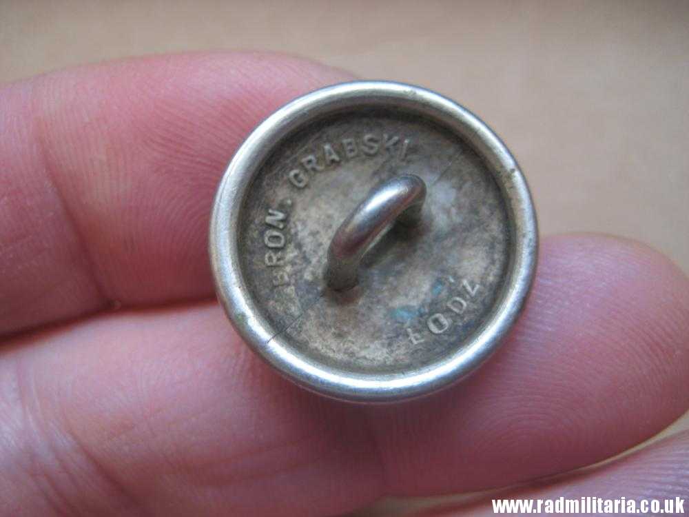 & original POLISH MILITARY BUTTON pattern 1927 in good condition, maker: BRON. GRABSKI LODZ - Image 10