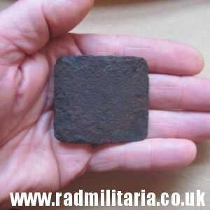 & unknown BELT BUCKLE made of steel - metal detecting find.