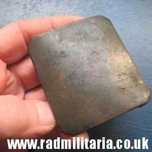 & unknown BELT BUCKLE made of brass - metal detecting find.