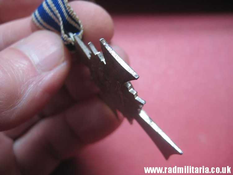 & WW2 original German Cross of Honor of the German Mother, silver class. - Image 8