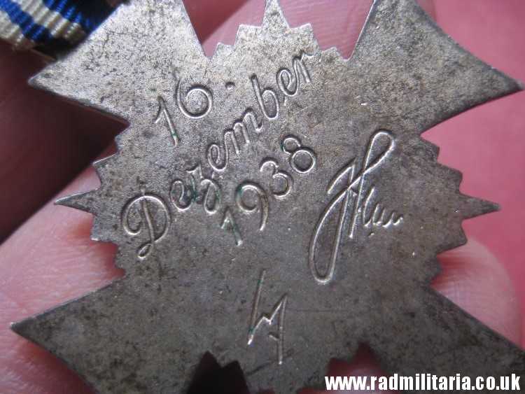 & WW2 original German Cross of Honor of the German Mother, silver class. - Image 9