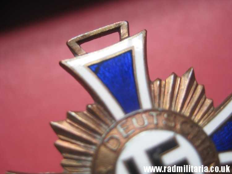 & WW2 original German Cross of Honor of the German Mother - DER DEUTSCHEN MUTTER bronze class. - Image 9