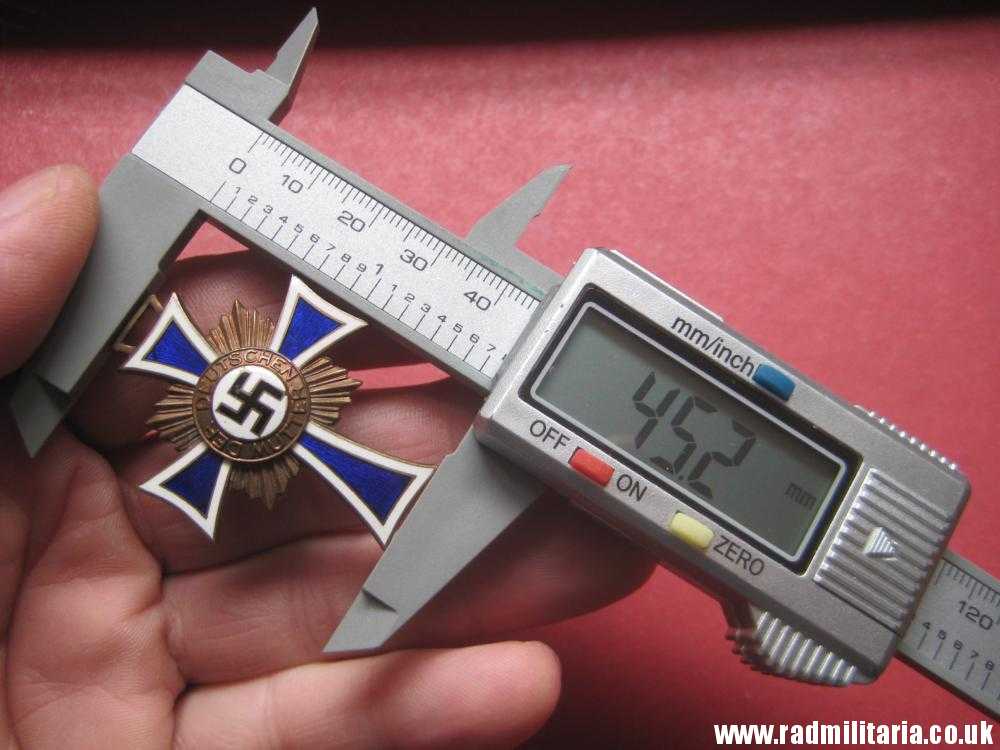 & WW2 original German Cross of Honor of the German Mother - DER DEUTSCHEN MUTTER bronze class. - Image 17