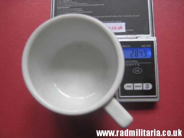 & WW2 original German WAFFEN SS porcelain MUG - SS-REICH, maker: BAUSCHER WEIDEN 1939. - Image 22
