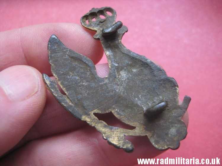& original Prussian EAGLE BADGE from the cartridge case, Napoleonic Wars. rare. - Image 6