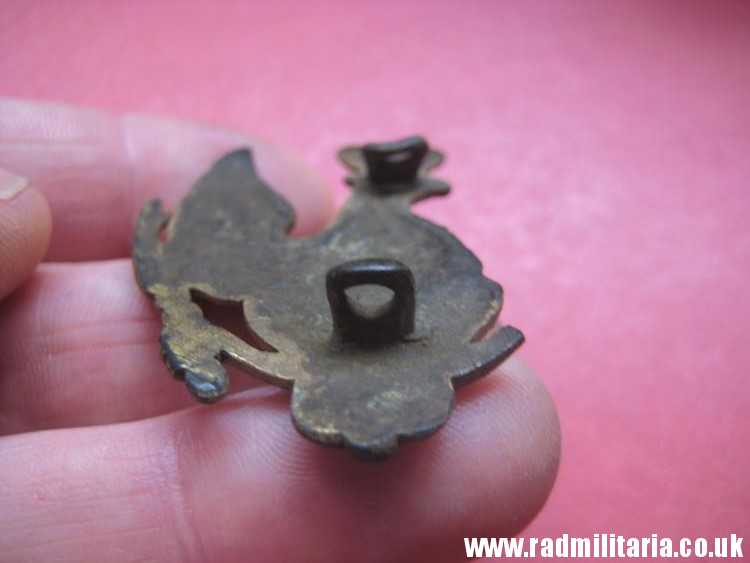 & original Prussian EAGLE BADGE from the cartridge case, Napoleonic Wars. rare. - Image 7