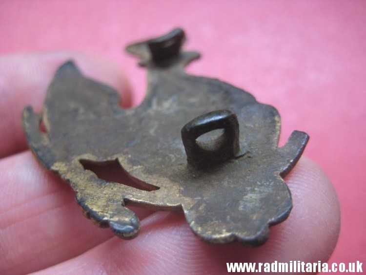 & original Prussian EAGLE BADGE from the cartridge case, Napoleonic Wars. rare. - Image 8