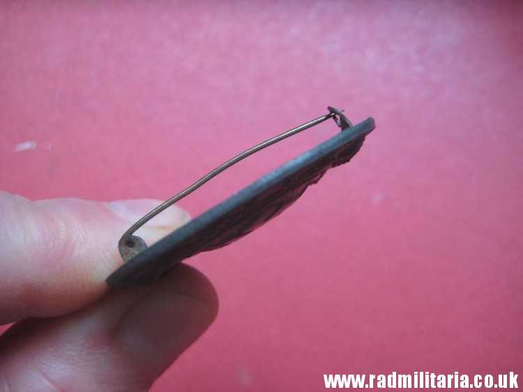 & WW2 original German BROCHE BADGE - RADWJ Broche. REICHSARBEITSDIENST. - Image 7