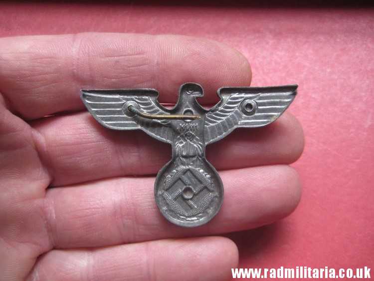 & WW2 Nazi German NSDAP eagle BADGE - zinc Cap Badge, marked: RZM M1/111 - good condition. - Image 14