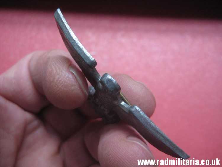 & WW2 Nazi German NSDAP eagle BADGE - zinc Cap Badge, marked: RZM M1/111 - good condition. - Image 20