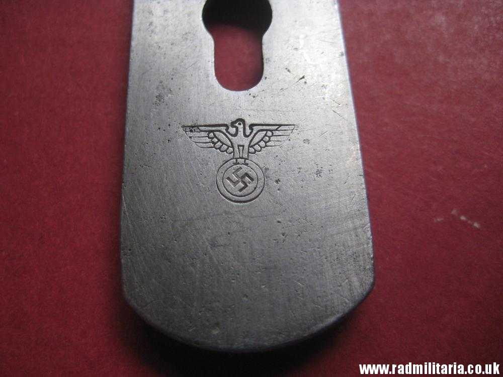 & WW2 original German FORK with Eagle marked: CPSW 41 stainless steel - 3RD REICH CUTLERY. - Image 6
