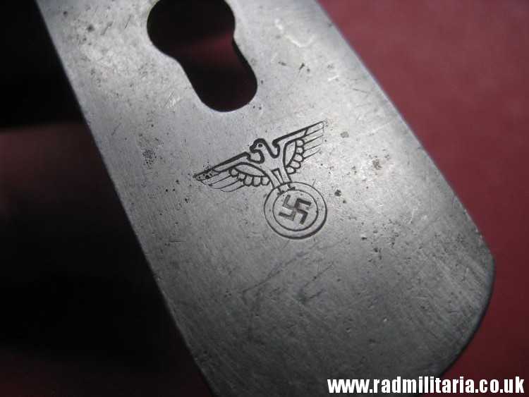 & WW2 original German FORK with Eagle marked: CPSW 41 stainless steel - 3RD REICH CUTLERY. - Image 7