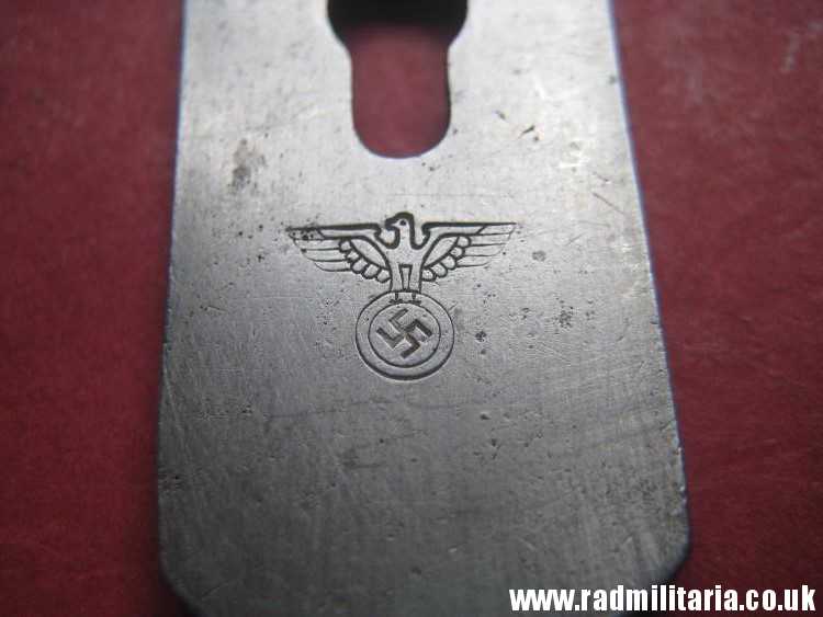 & WW2 original German FORK with Eagle marked: CPSW 41 stainless steel - 3RD REICH CUTLERY. - Image 18