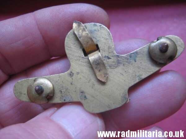 & WW2 Royal Air Force BADGE RAF original badge with maker mark: LUDLOW LONDON, rare. Genuine !! - Image 7
