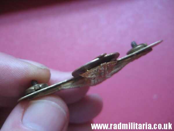 & WW2 Royal Air Force BADGE RAF original badge with maker mark: LUDLOW LONDON, rare. Genuine !! - Image 10