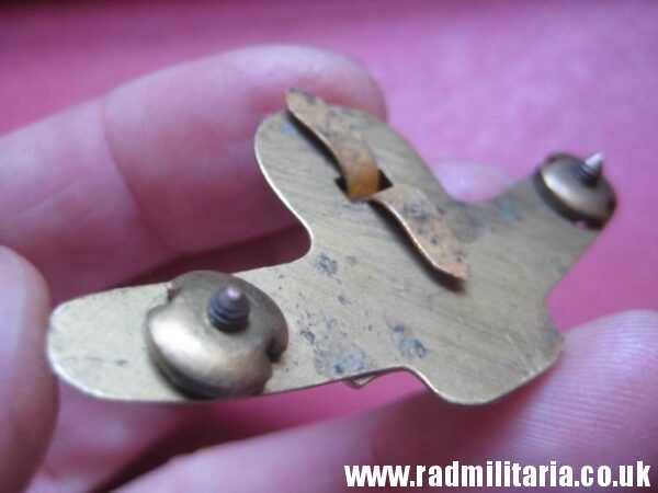 & WW2 Royal Air Force BADGE RAF original badge with maker mark: LUDLOW LONDON, rare. Genuine !! - Image 13