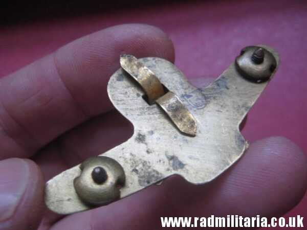 & WW2 Royal Air Force BADGE RAF original badge with maker mark: LUDLOW LONDON, rare. Genuine !! - Image 14