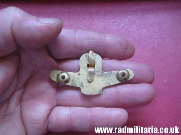 & WW2 Royal Air Force BADGE RAF original badge with maker mark: LUDLOW LONDON, rare. Genuine !! - Image 15
