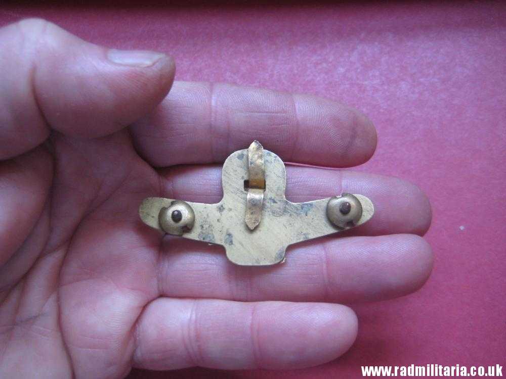 & WW2 Royal Air Force BADGE RAF original badge with maker mark: LUDLOW LONDON, rare. Genuine !! - Image 15