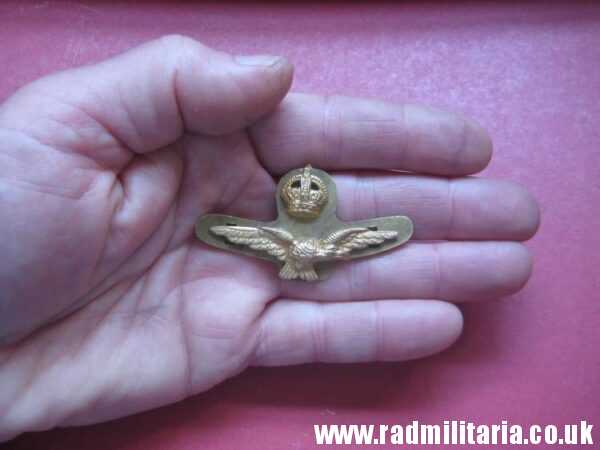 & WW2 Royal Air Force BADGE RAF original badge with maker mark: LUDLOW LONDON, rare. Genuine !! - Image 16