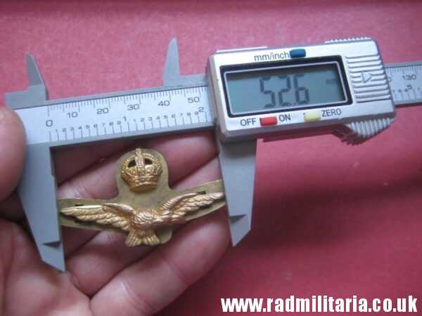 & WW2 Royal Air Force BADGE RAF original badge with maker mark: LUDLOW LONDON, rare. Genuine !! - Image 19
